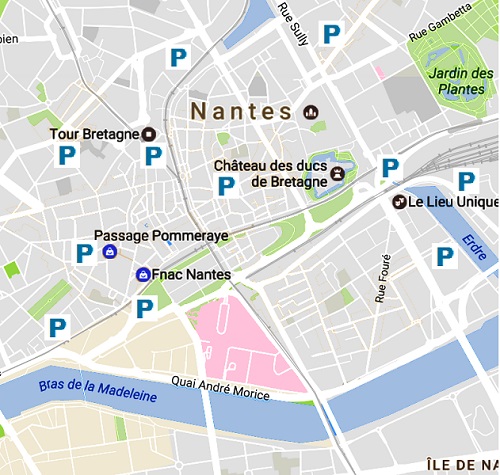 Parking Nantes - Cheap Car Parking Spots - Free Advice