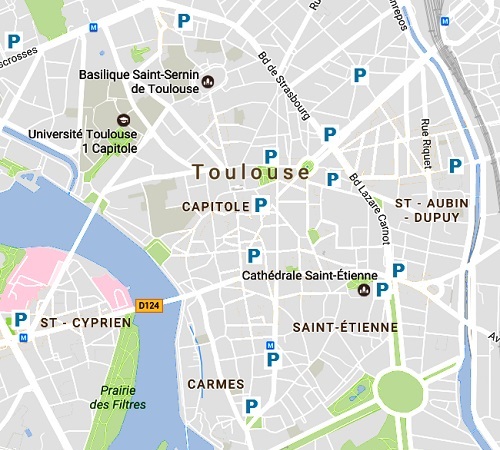 Parking Toulouse - Cheap Car Parking Spots - Free Advice